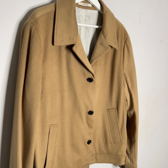 Club Monaco Camel Cashmere Wool Jacket XXL - Picture 4 of 8